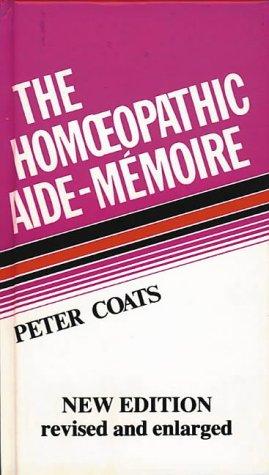 The Homeopathic Aide-Memoire