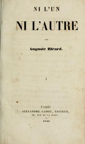 Ni l'un ni l'autre