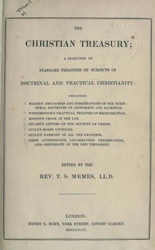 The Christian treasury