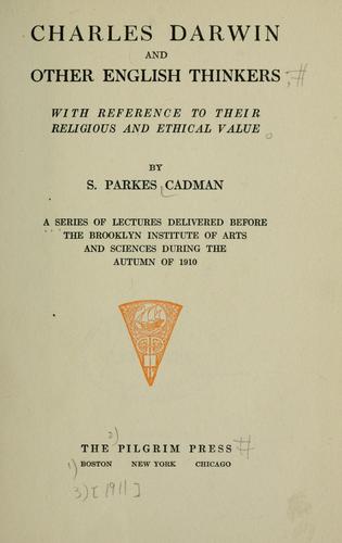 Charles Darwin and other English thinkers