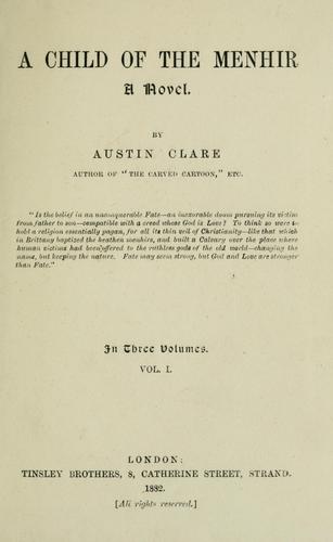 A child of the menhir