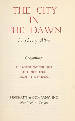 The city in the dawn