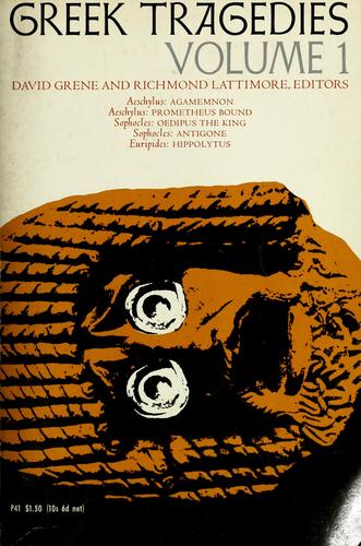 The complete Greek tragedies