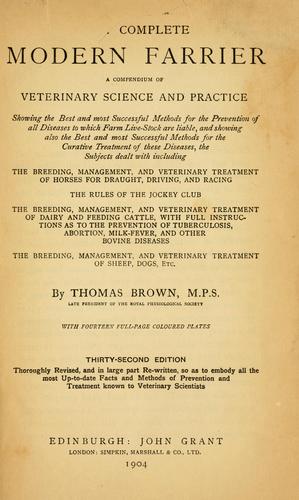 The complete modern farrier