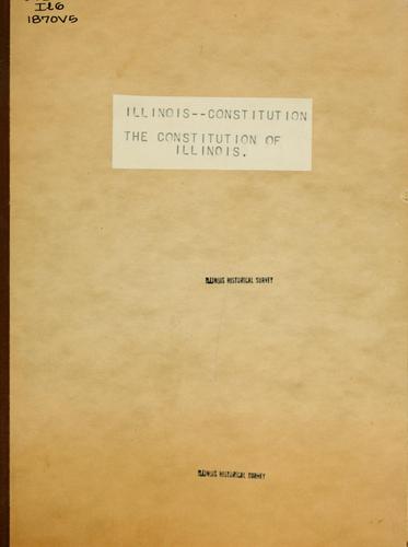 The Constitution of Illinois