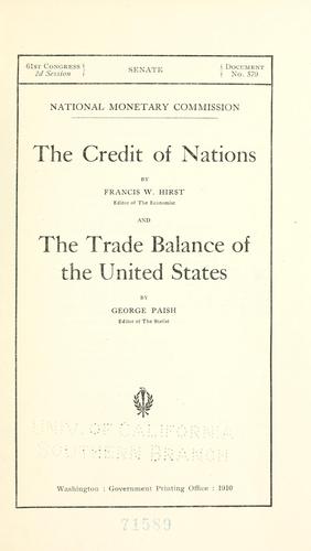 The credit of nations