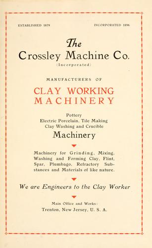 The Crossley Machine Co. (Incorporated)