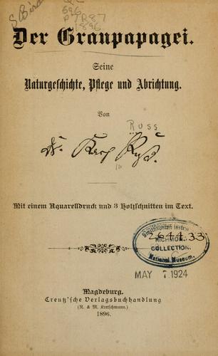 Der Graupapagei