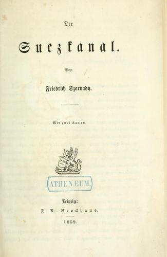 Der Suezkanal