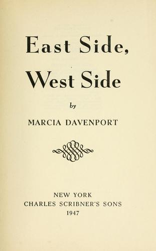 East Side, West Side