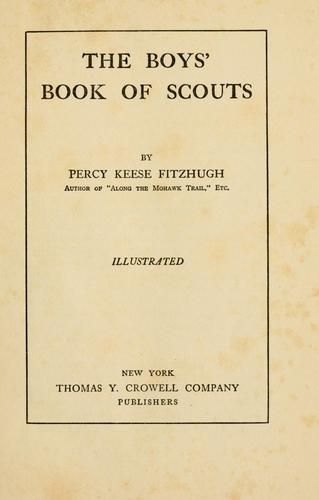 The boys' book of scouts