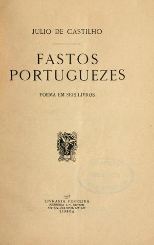 Fastos portuguezes