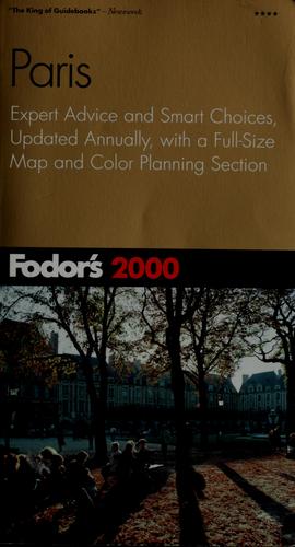 Fodor's 2000 Paris