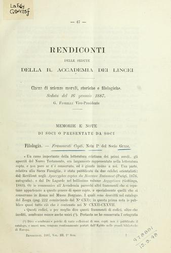 Frammenti copti