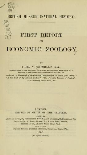 First report on economic zoology