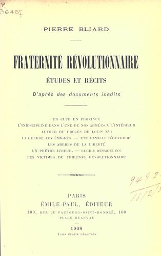 Fraternité révolutionnaire
