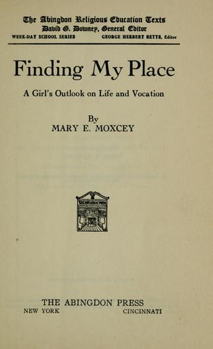 Finding my place