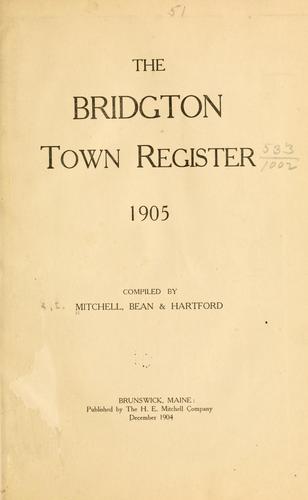 The Bridgton town register, 1905