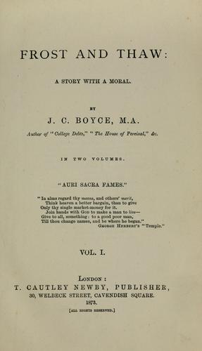 Frost and thaw