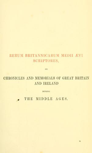 Fr. Rogeri Bacon Opera qud\25A1am hactenus inedita. Vol. I. containing I.--Opus tertium. II.--Opus minus. III.--Compendium philosophi.\25A1
