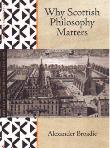 Why Scottish philosophy matters
