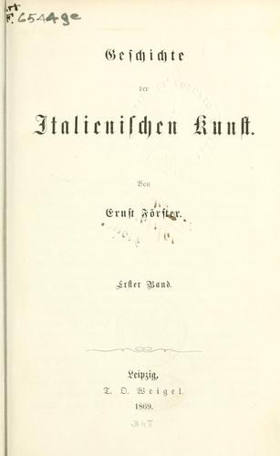 Geschichte der italienischen Kunst