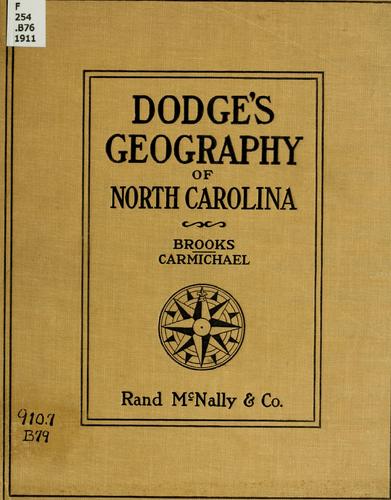 The geography of North Carolina