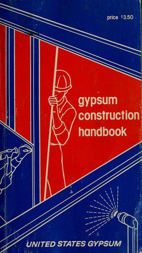 Gypsum construction handbook