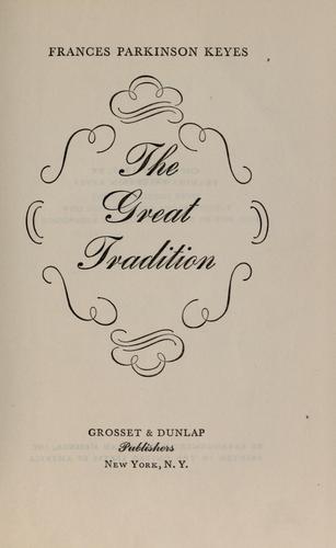 The Great Tradition