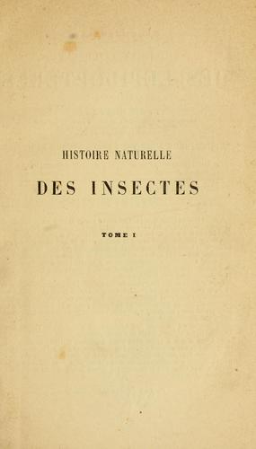Histoire des insectes