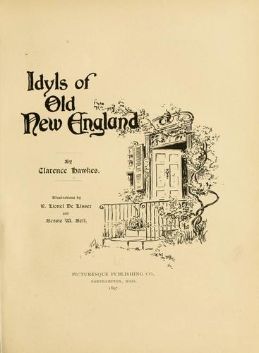 Idyls of old New England