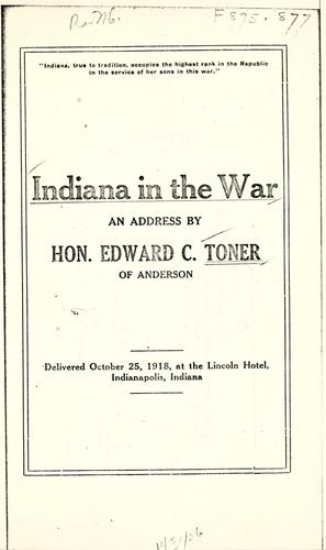 Indiana in the War