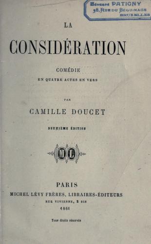 La considération