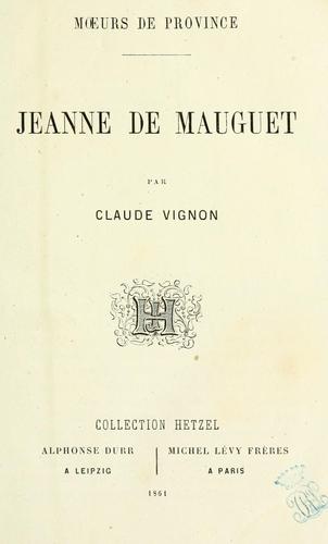 Jeanne de Mauguet
