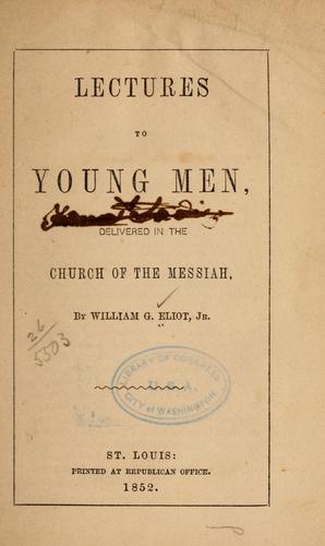 Lectures to young men