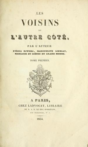 Les voisins de l'autre c^oté