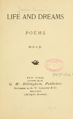 Life and dreams, poems