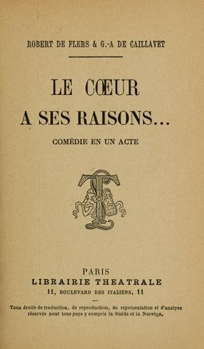 Le coeur a ses raisons
