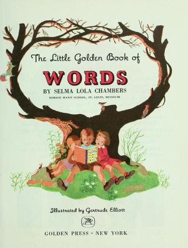 The little golden book of words