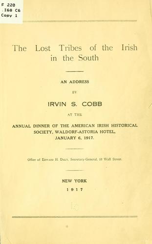 The lost tribes of the Irish in the South