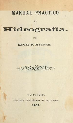Manual práctico de hidrografía
