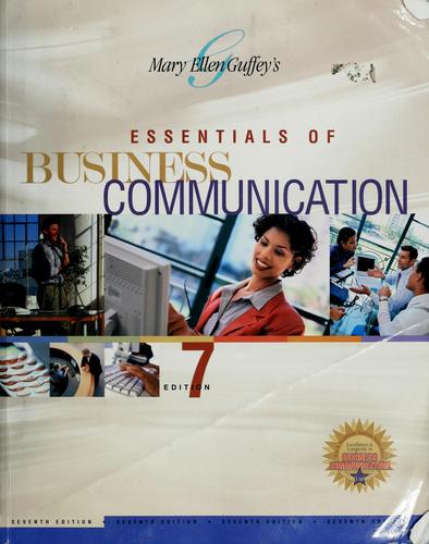 Mary Ellen Guffey's essentials of business communication