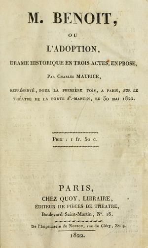 M. Benoit