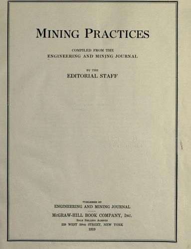 Mining practices