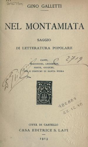 Nel Montamiata