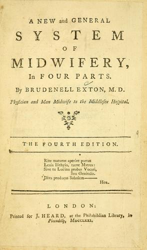 A new and general system of midwifery