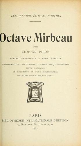 Octave Mirbeau