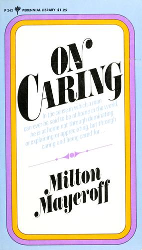 On caring.