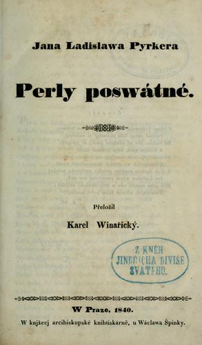 Perly poswátné