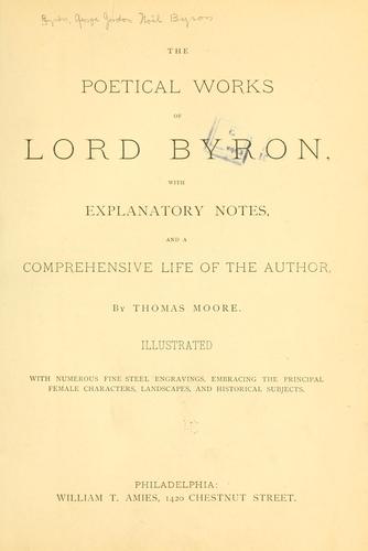 Poetical works